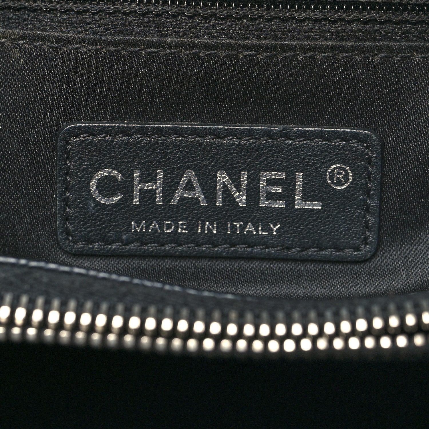 Chanel Caviar Quilted Grand Shopping Tote GST Black 7 of 15