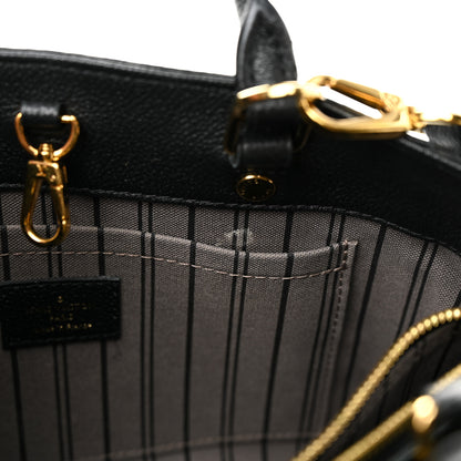 Louis Vuitton Empreinte Montaigne BB Black 9 of 11