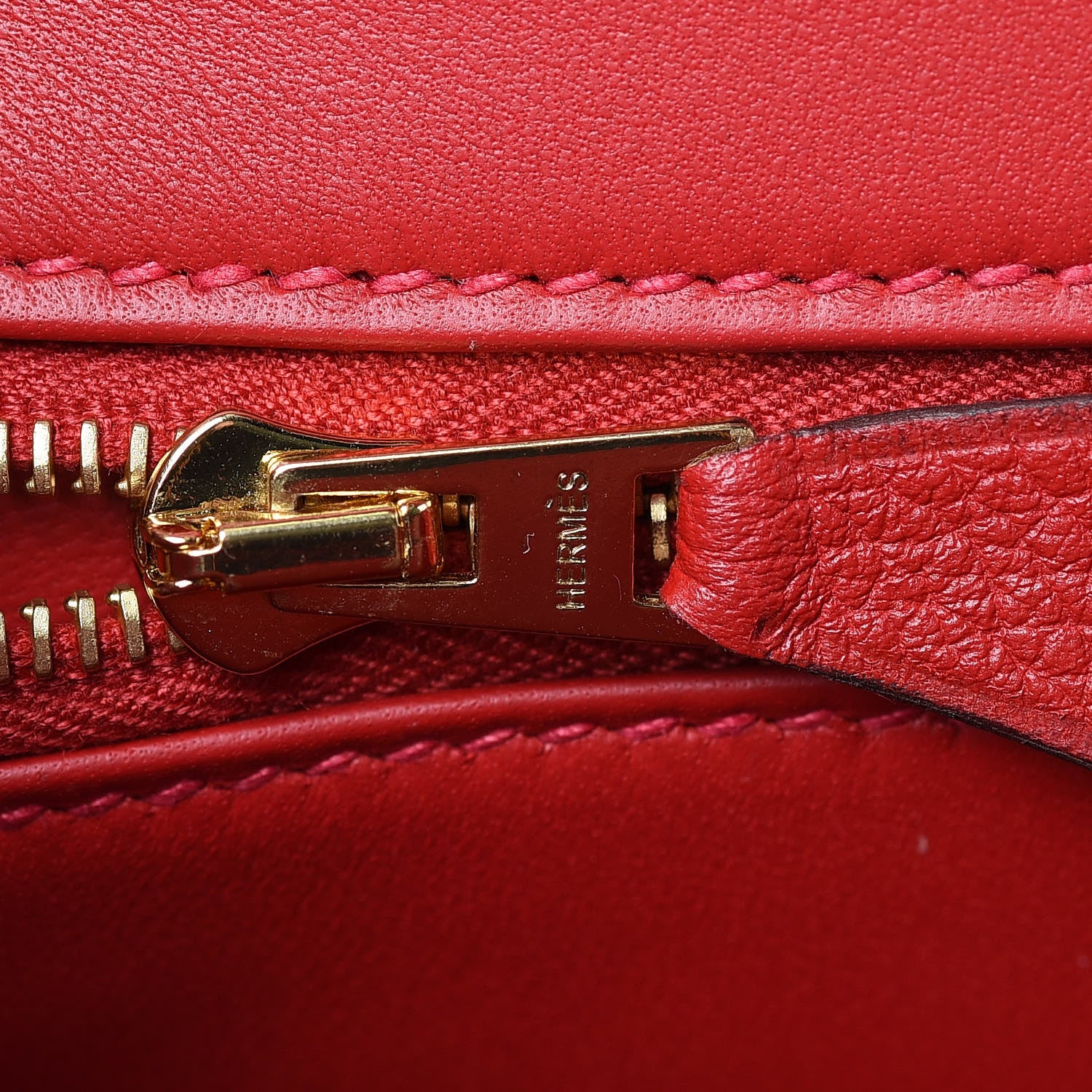 Hermes Evercolor Constance 24 Rouge Casaque 18 of 20