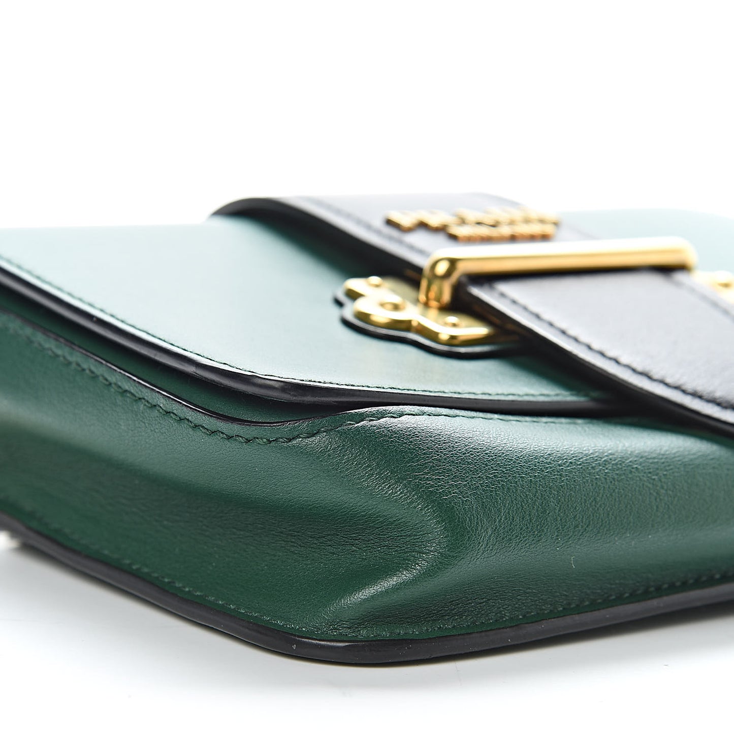 City Calf Cahier Belt Bag Biliardo Black