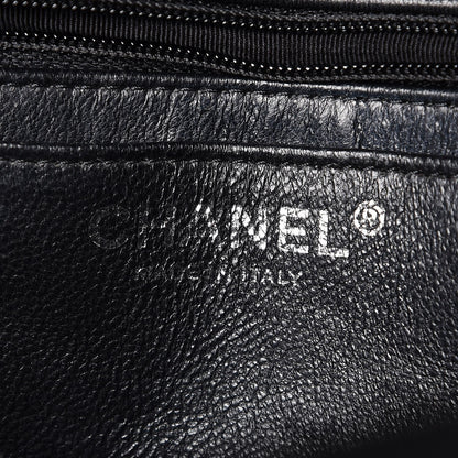 Chanel Patent Quilted Maxi Single Flap Black 6 of 10