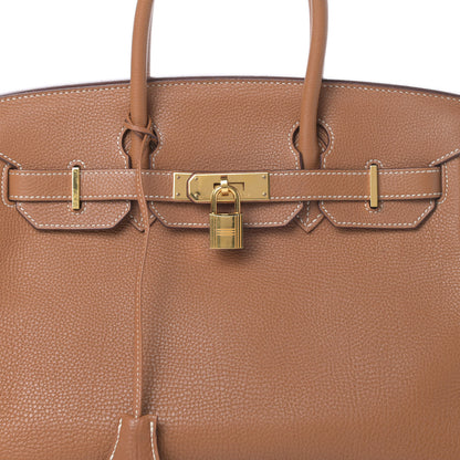 Hermes Togo Birkin 30 Gold 8 of 16