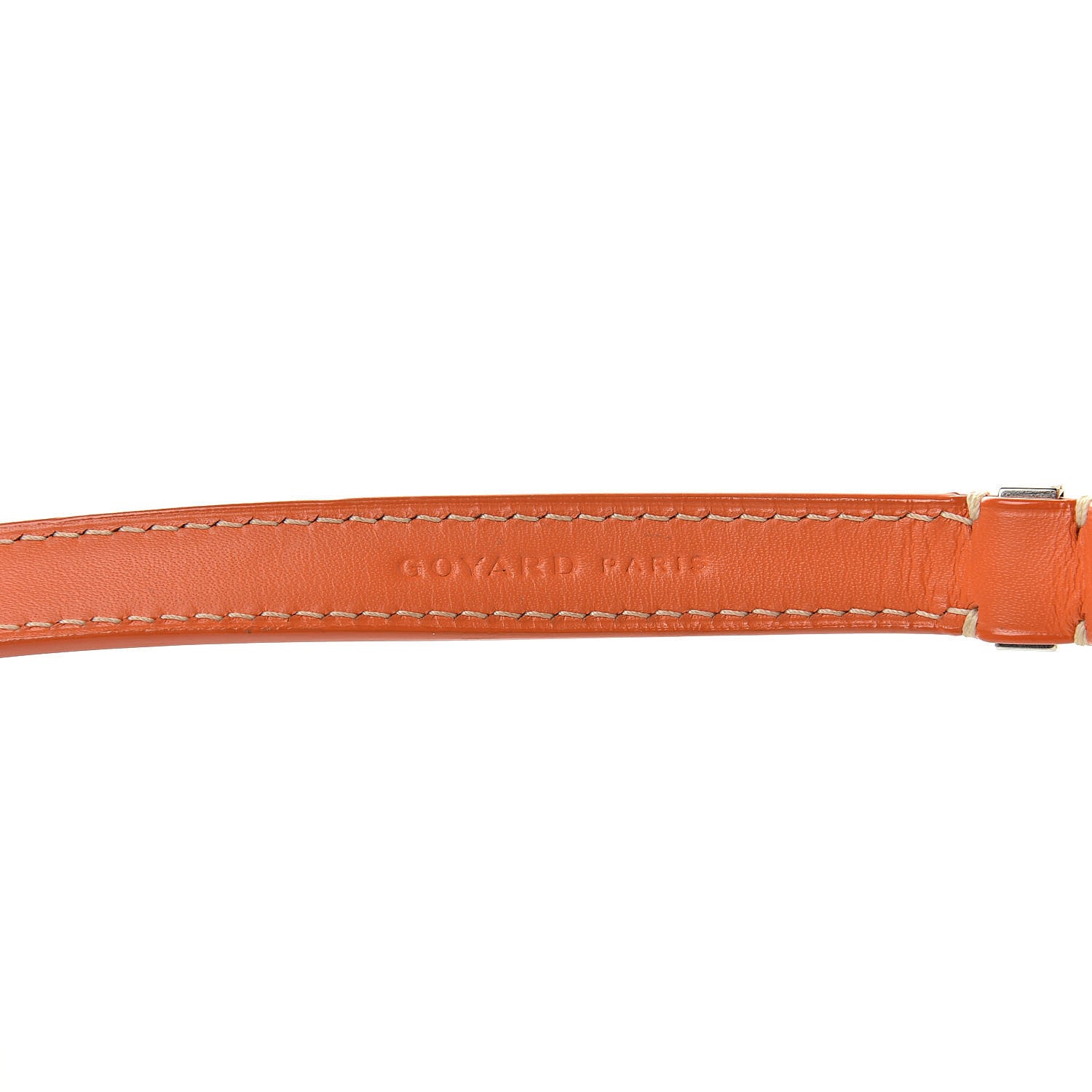 Goyard Goyardine Dog Collar Orange 4 of 6