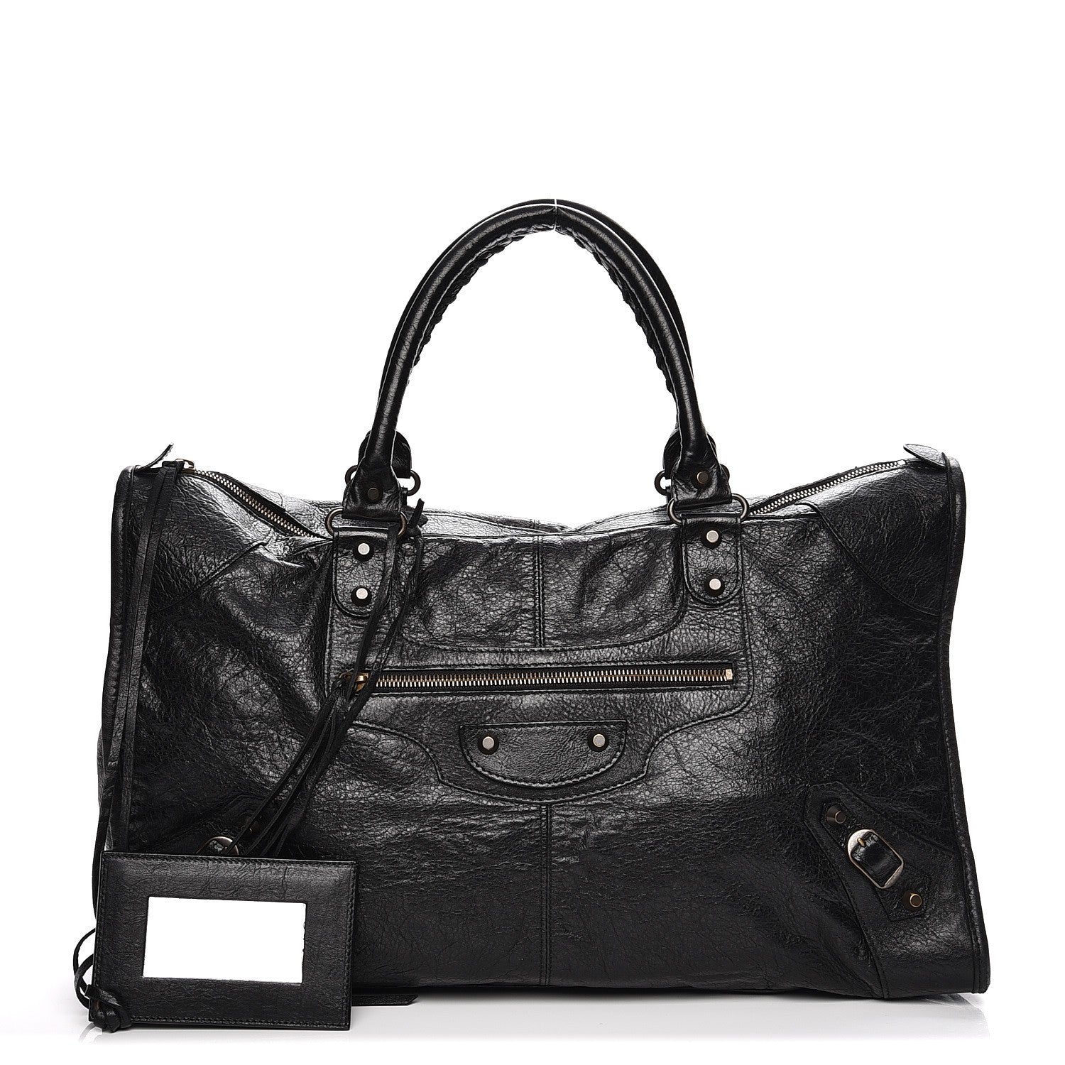 Balenciaga Agneau Classic Hardware Work Black 1 of 9