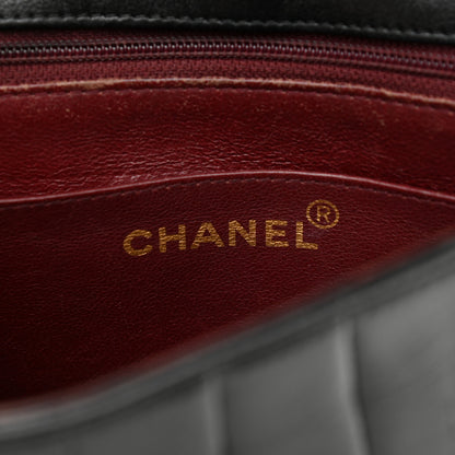 Chanel Lambskin Vertical Quilt Small Single Flap Black 7 of 15