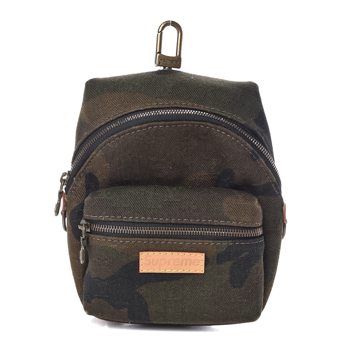 X SUPREME Camouflage Nano Apollo Backpack Bag Charm