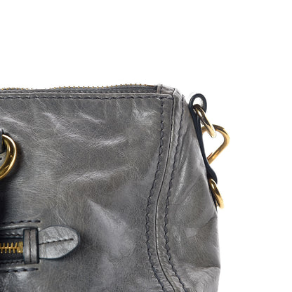 Prada Vitello Shine Shopping Satchel Avio 9 of 14