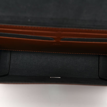 Fendi Vitello King FF Lines Embossed Baguette Soft Trunk Ghianda 5 of 9