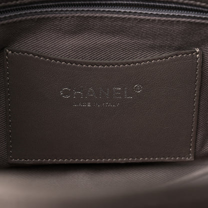 Chanel Caviar Medium Just Mademoiselle Bowling Bag Grey 6 of 14