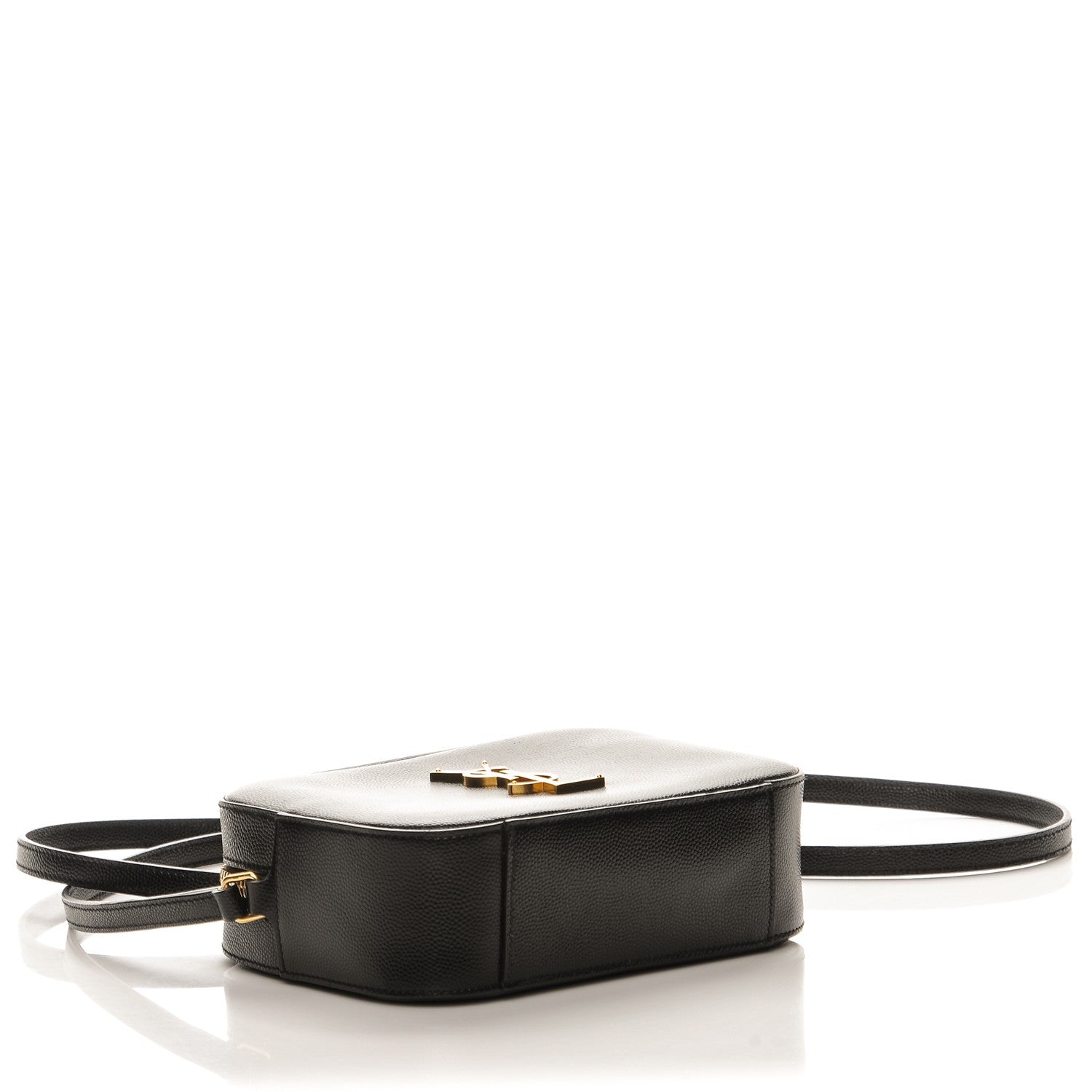 Saint Laurent Grain De Poudre Small Classic Monogram Camera Bag Black 4 of 8