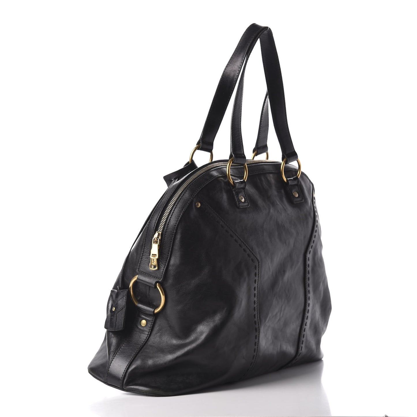 Calfskin Oversized Muse Black