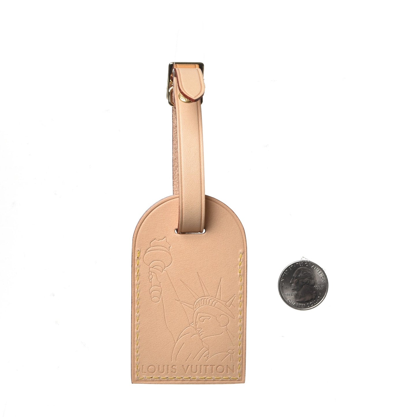 Statue of Liberty VVV Vachetta Luggage Tag