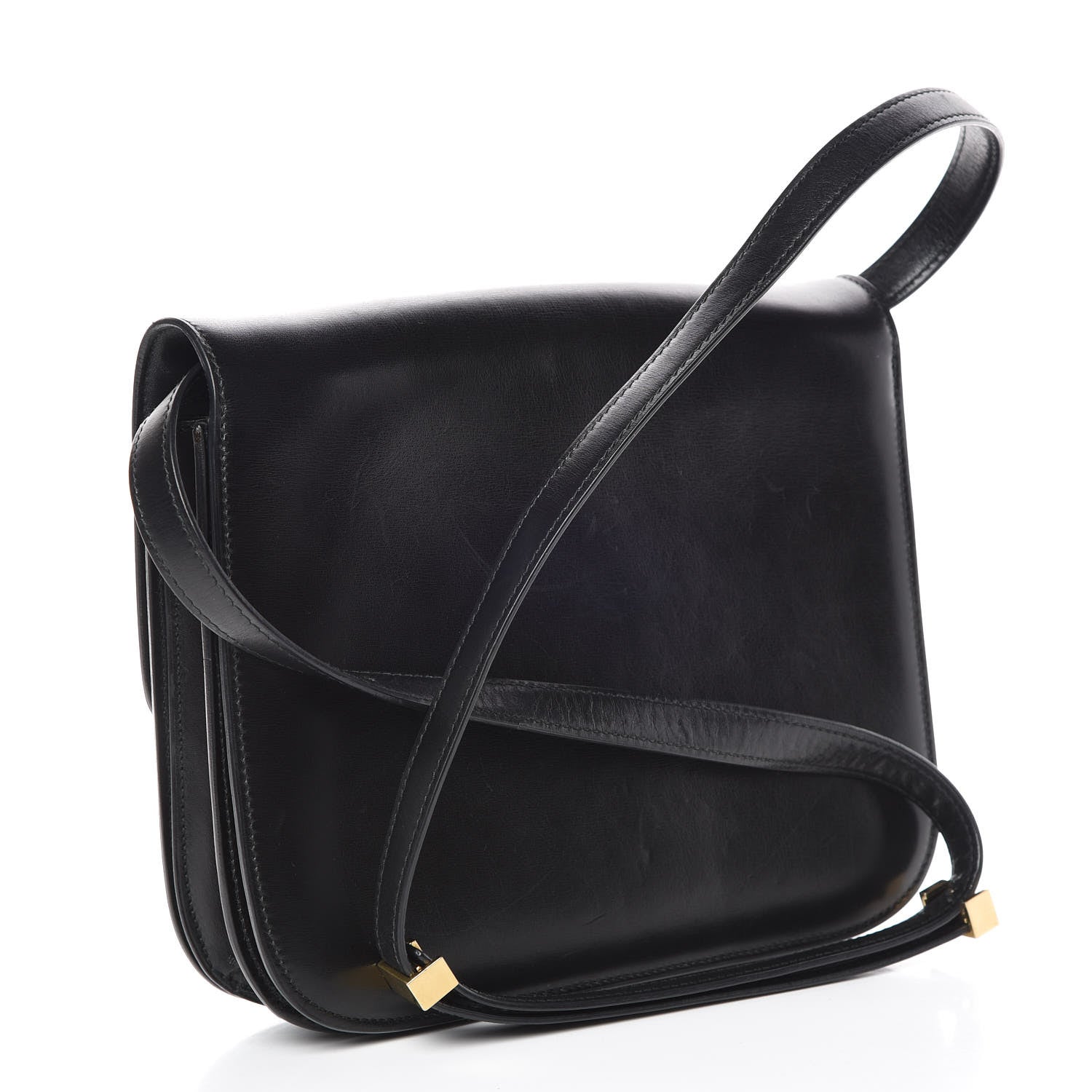 Celine Box Calfskin Medium Classic Box Flap Bag Black 3 of 16