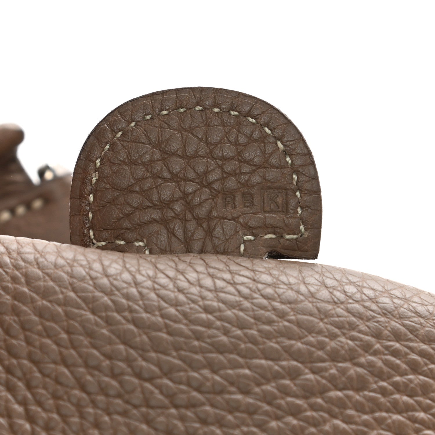 Hermes Taurillon Clemence Evelyne I GM Etoupe 6 of 9