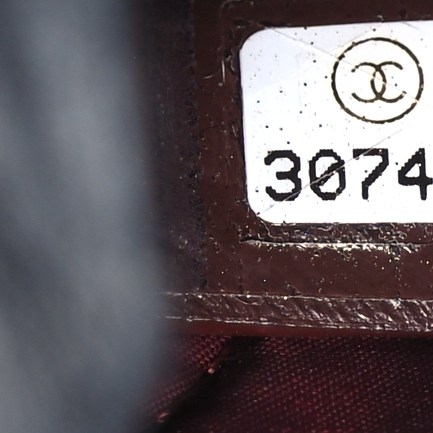 Chanel Lambskin Quilted Small Curvy Pouch Cosmetic Case Black 6 of 11