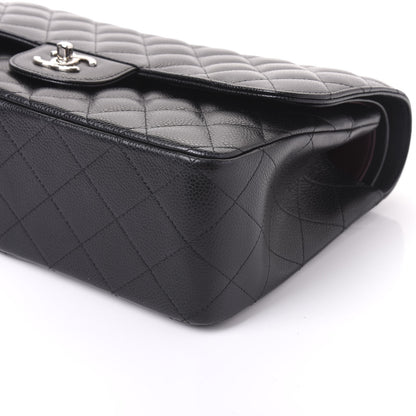 Chanel Caviar Quilted Jumbo Double Flap Black 6 of 10