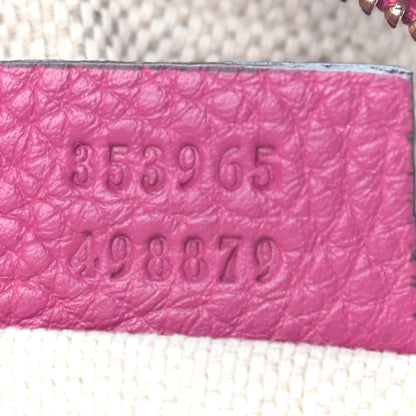 Gucci Cellarius Calfskin Mini Soho Chain Bag Peonia Flower 7 of 7