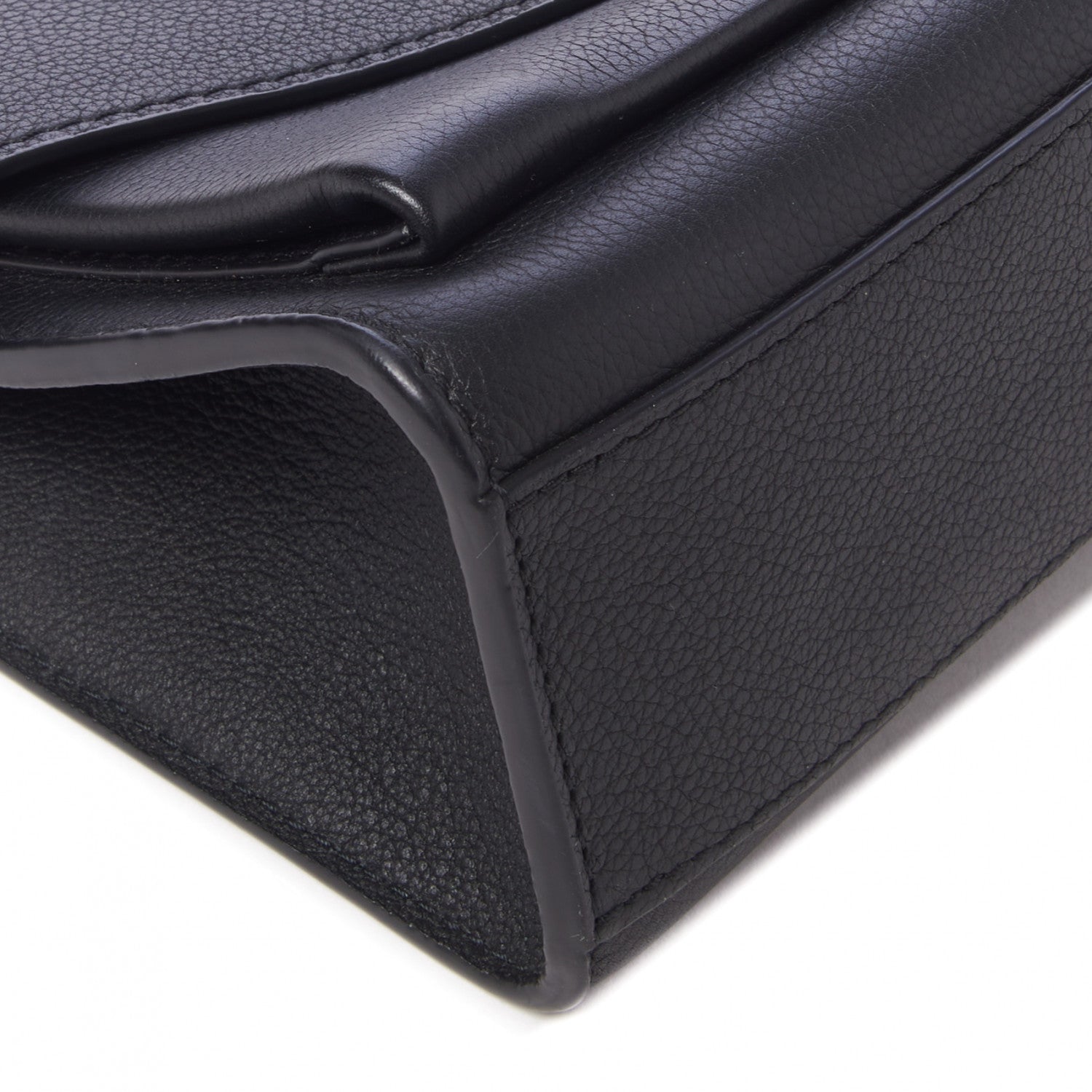 Louis Vuitton Soft Calfskin My Lockme Chain Bag BB Black 5 of 7