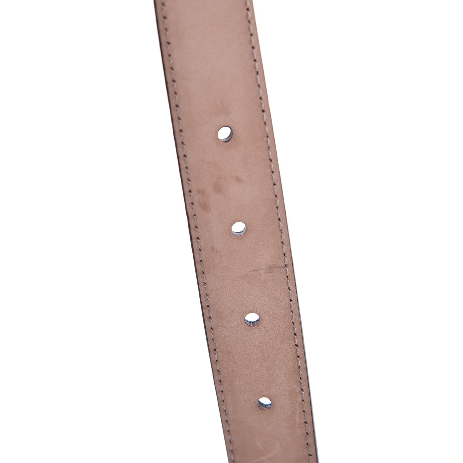 Gucci Moon Calfskin Interlocking G 25mm Belt 95 38 Black 5 of 6