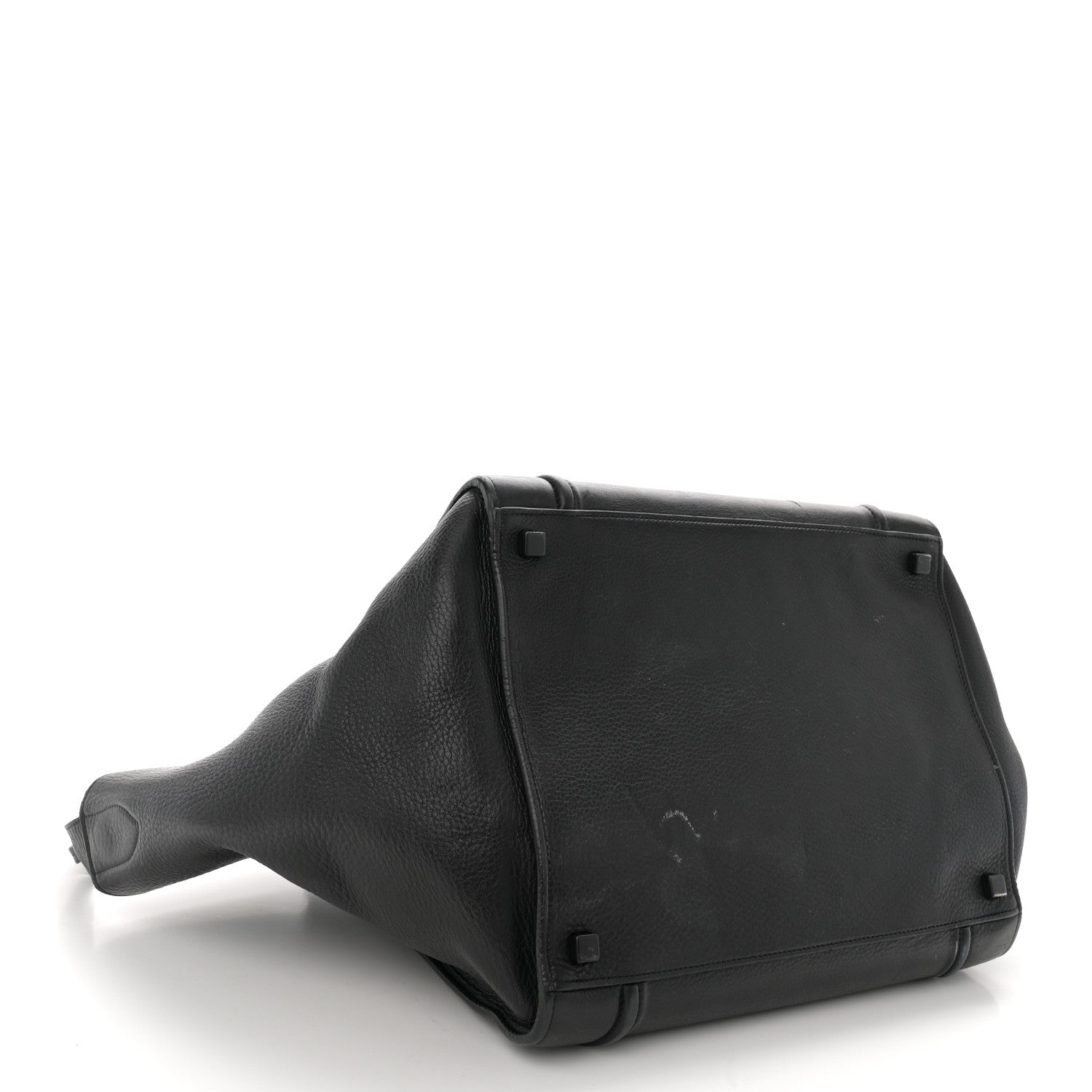 Celine Supple Calfskin Medium Phantom Luggage Black 4 of 22