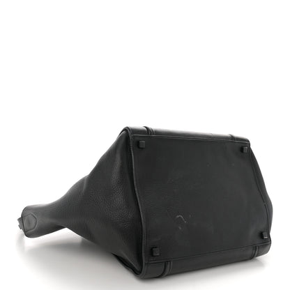 Celine Supple Calfskin Medium Phantom Luggage Black 4 of 22