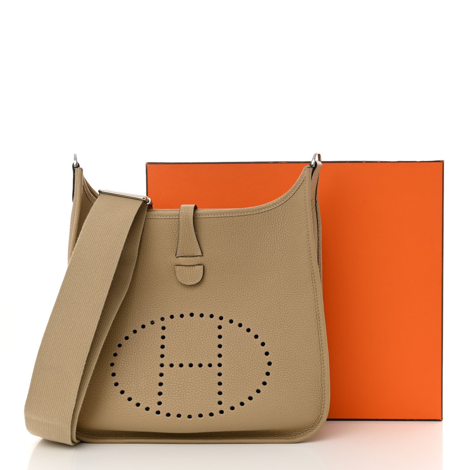 Hermes Taurillon Clemence Evelyne III PM Trench 12 of 12