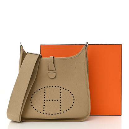Hermes Taurillon Clemence Evelyne III PM Trench 12 of 12
