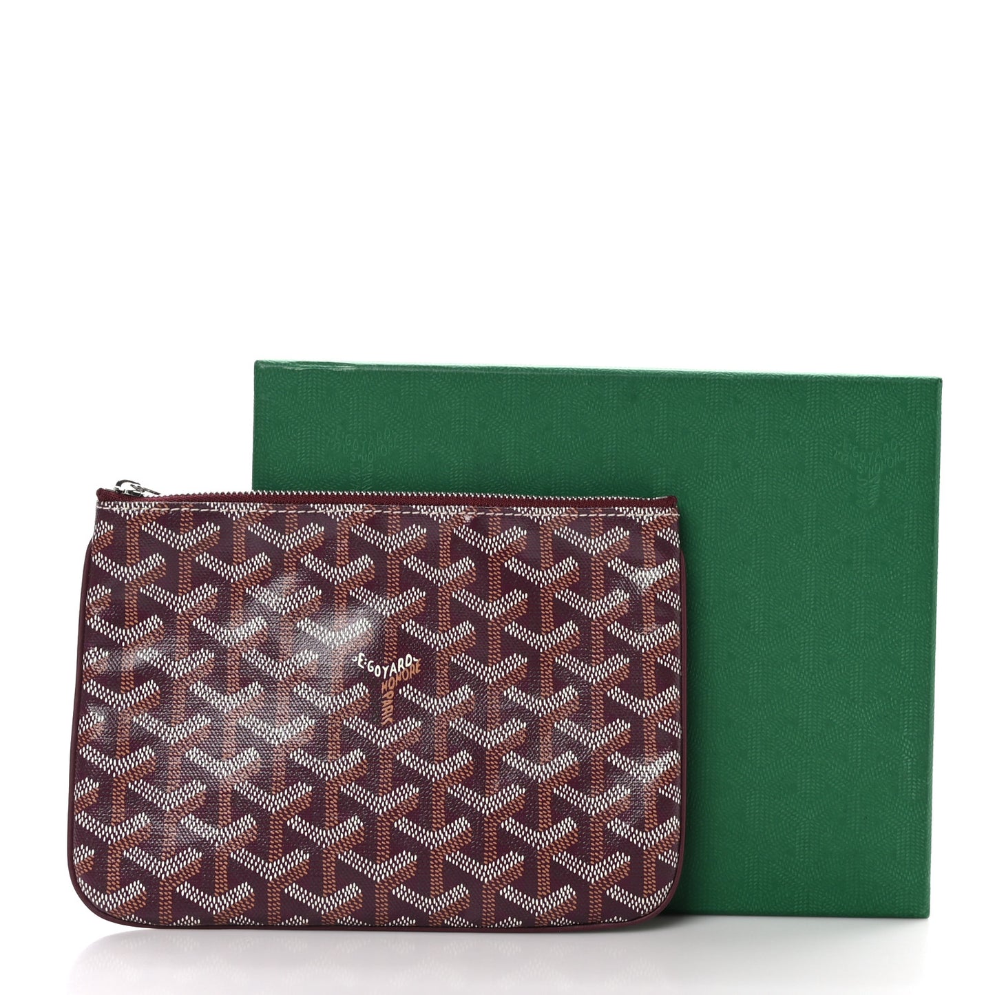 Goyardine Senat Pochette PM Burgundy
