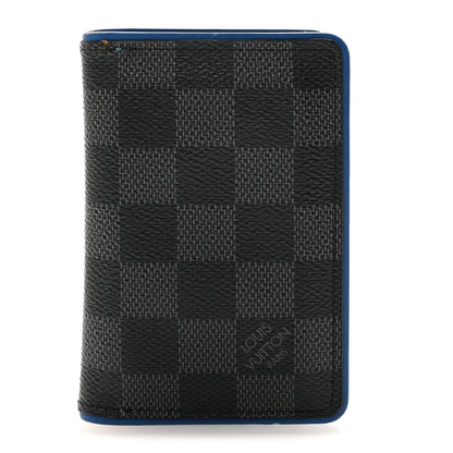 Louis Vuitton Damier Graphite Pocket Organizer Bleu Neon 1 of 6