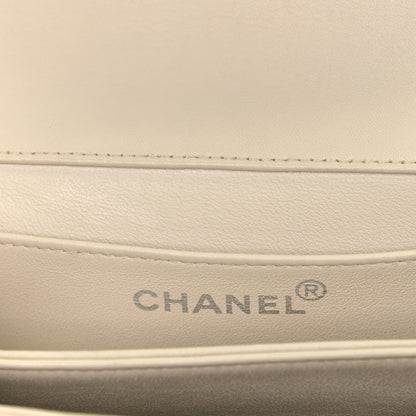 Chanel Lambskin Quilted Envelope Single Flap Beige 5 of 5