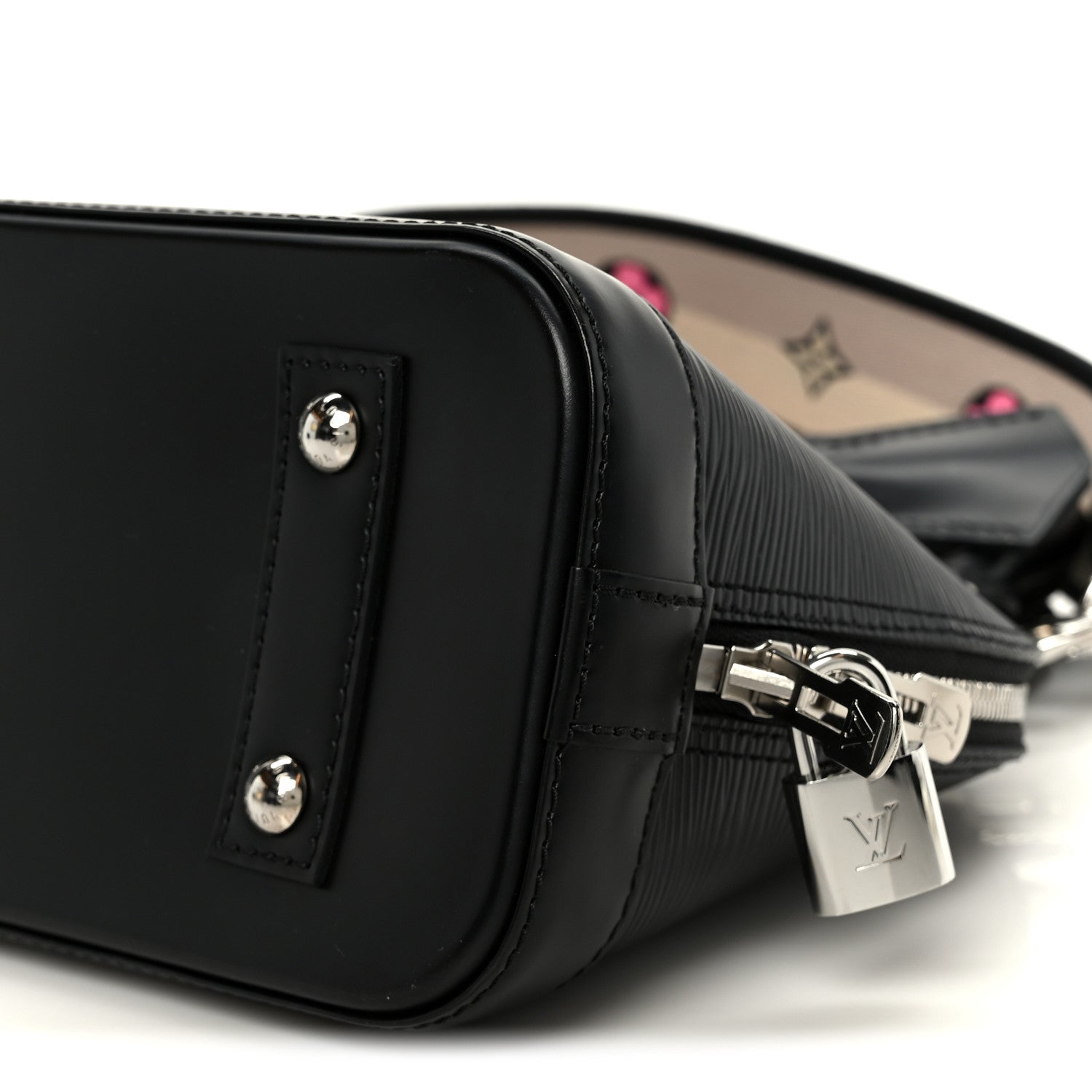 Louis Vuitton Epi Jacquard Alma BB Black 11 of 11