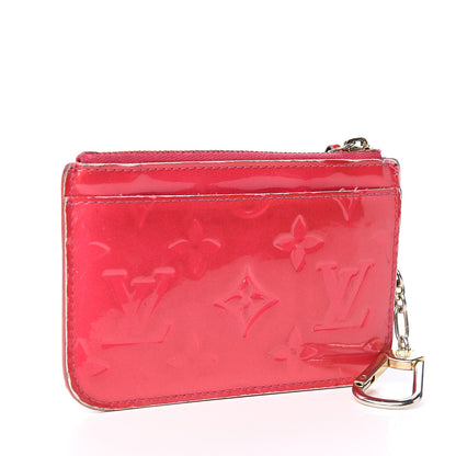 Louis Vuitton Vernis Key Pouch Rose Pop 2 of 7
