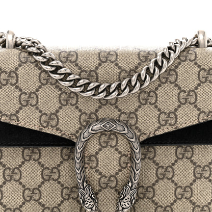 Gucci GG Supreme Monogram Mini Dionysus Shoulder Bag Black 8 of 11