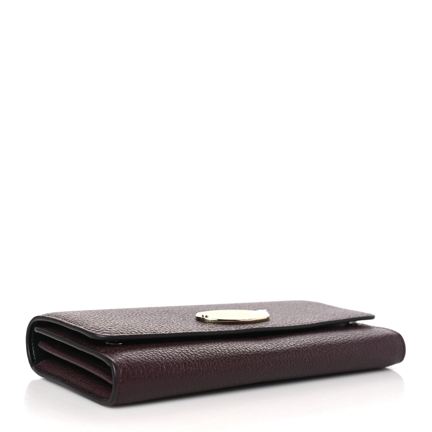 Mulberry Heavy Grain Calfskin Continental Wallet Oxblood 4 of 7