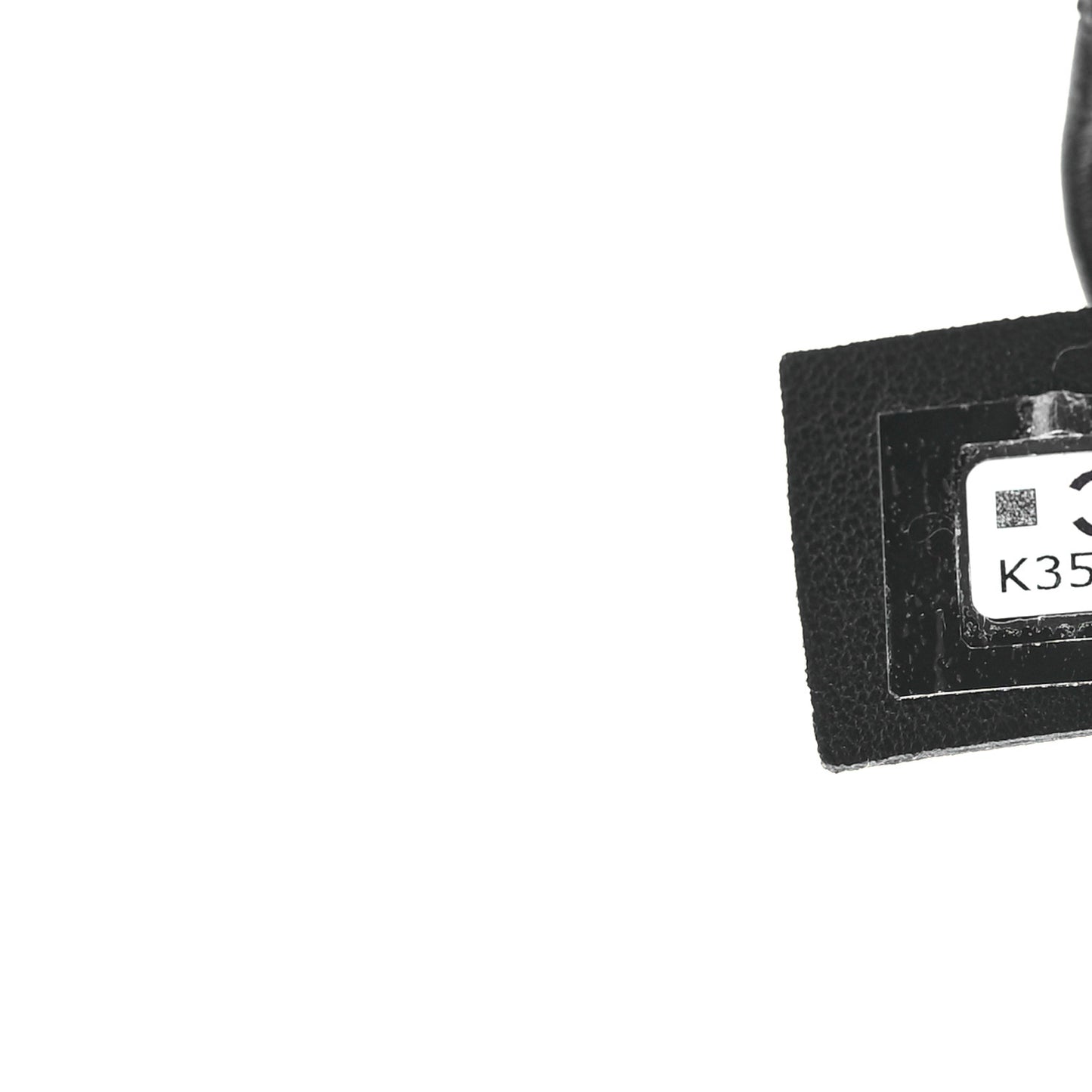 Calfskin Quilted CC Uniform Flap Belt Bag Black