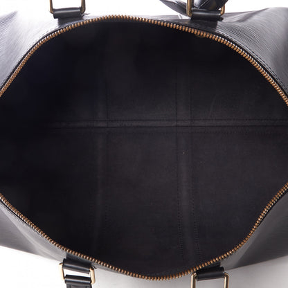 Louis Vuitton Epi Keepall 45 Black 13 of 17