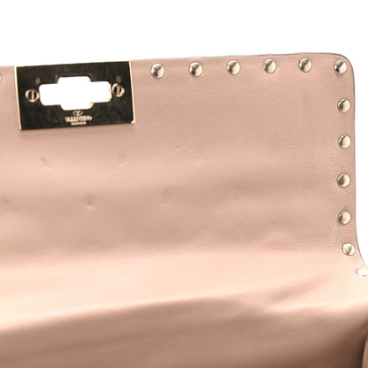 Valentino Garavani Lambskin Medium Rockstud Spike Shoulder Bag Poudre 7 of 7