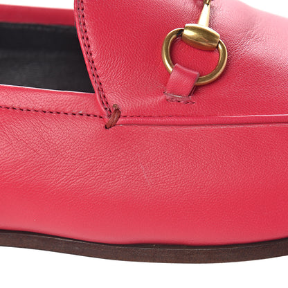 Gucci Lambskin Womens Brixton Horsebit Loafers 39.5 Hot Pink 11 of 12