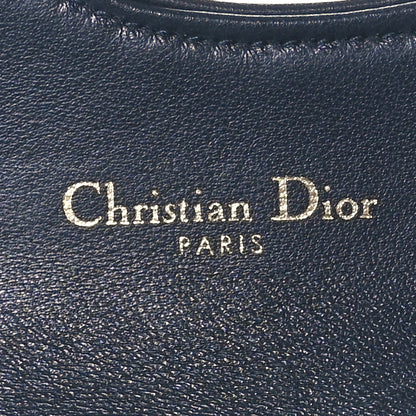 Christian Dior Oblique Saddle Card Holder Blue 6 of 8