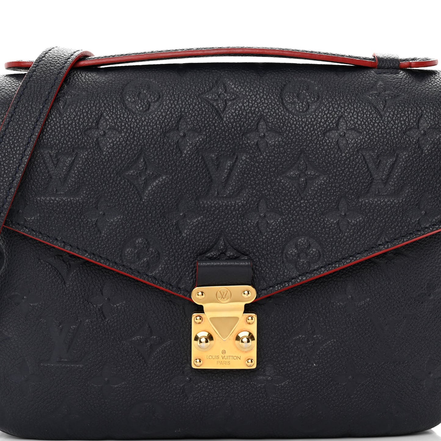 Empreinte Pochette Metis Marine Rouge