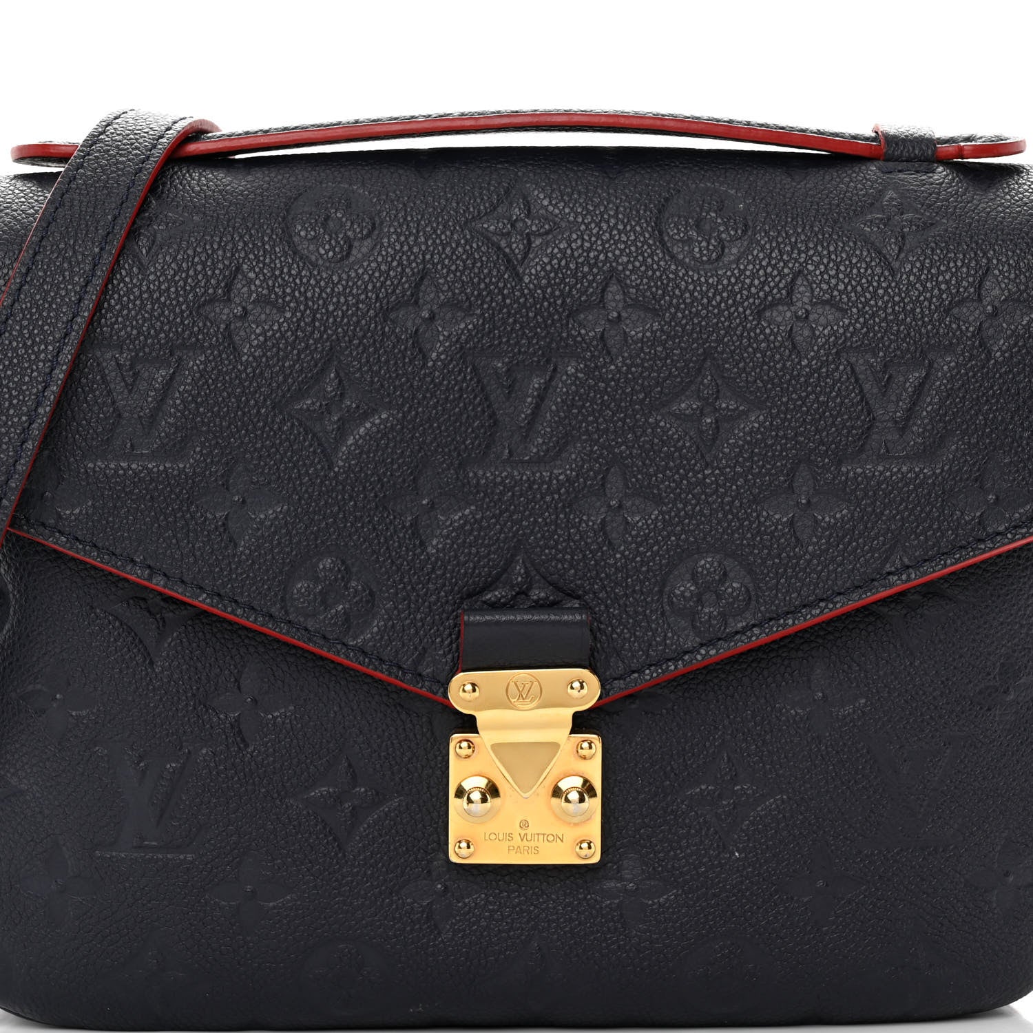 Louis Vuitton Empreinte Pochette Metis Marine Rouge 8 of 13