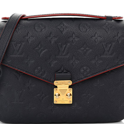 Louis Vuitton Empreinte Pochette Metis Marine Rouge 8 of 13