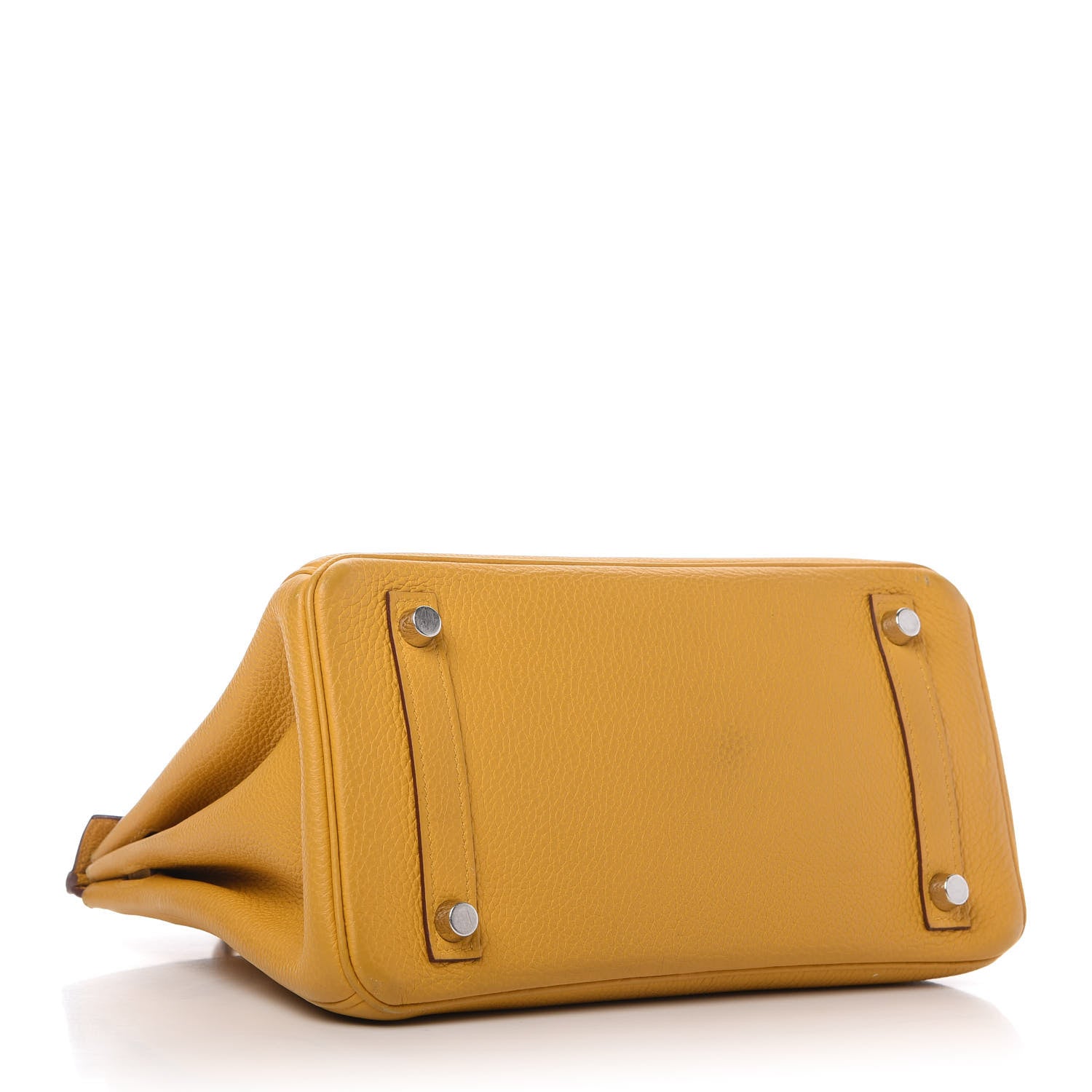Hermes Togo Birkin 25 Jaune Ambre 4 of 16