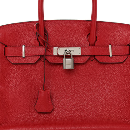 Hermes Togo Birkin 30 Rouge Vif 15 of 23