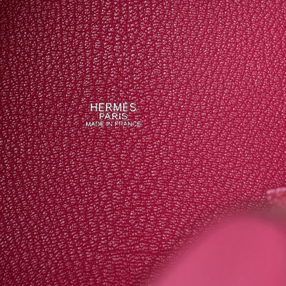 Hermes Chevre Picotin 18 PM Rose Shocking Vert Anise 6 of 10