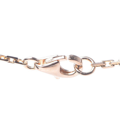 Cartier 18K Pink Gold Diamond Interlocking LOVE Necklace 5 of 8