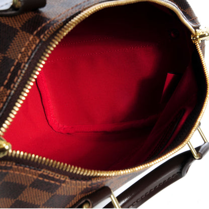 Louis Vuitton Damier Ebene Speedy Bandouliere 30 5 of 8