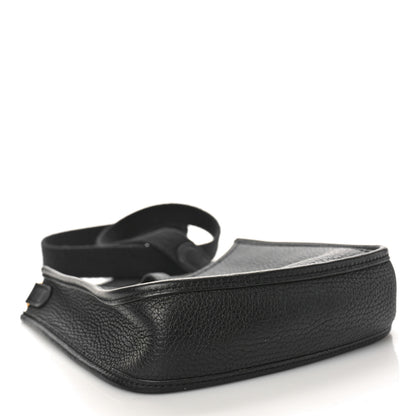 Hermes Taurillon Clemence Evelyne TPM Black 4 of 10