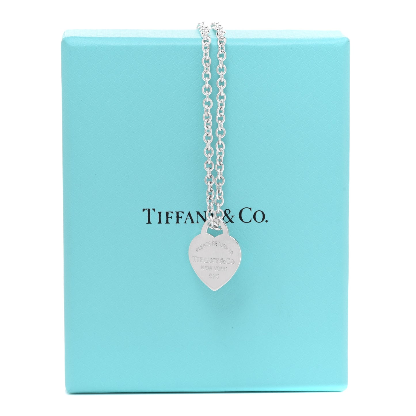Sterling Silver Small Return to Tiffany Heart Pendant Necklace