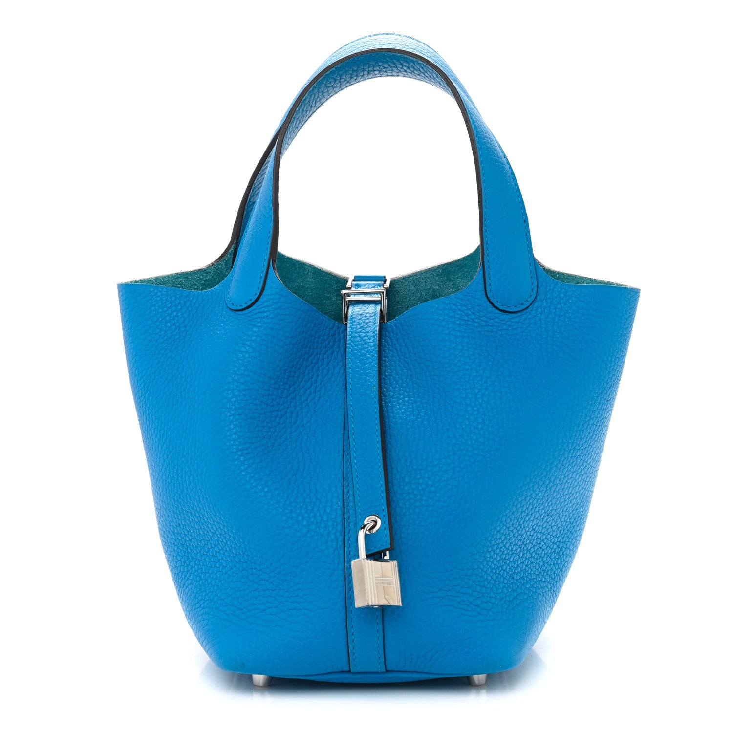 Hermes Taurillon Clemence Picotin Lock 18 PM Bleu Zanzibar 1 of 11